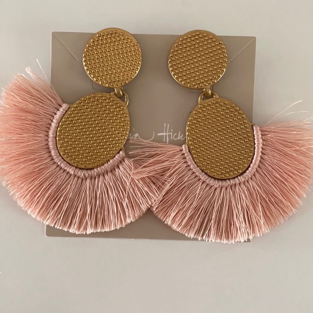 India Hicks Tassel Earrings